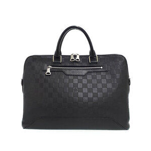 Louis Vuitton Damier Infini Black Avenue Briefcase Business Bag